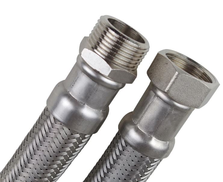 Flexible Verbindungsschläuche für Heizung und Trinkwasser AG/IG  DVGW-zertifiziert