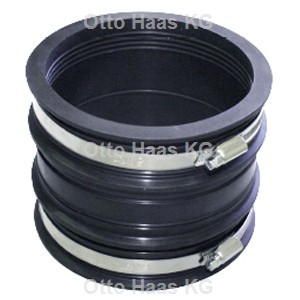 OHA-Gummiverbinder 100–116 – Schwarzer Verbinder nach DIN EN 681
